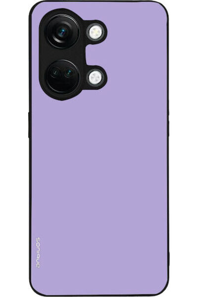 Other Σονικ Κόλορμπλοκ Πίσω Θήκη Σιλικόνης Μωβ (OnePlus Nord 3)
