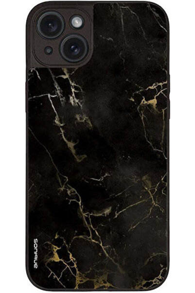 Other Sonique Μαρμάρινη Θήκη για Apple iPhone 15 Plus Μαύρο 01