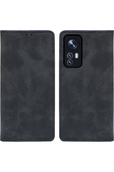 Other Sonique Vintage Wallet Synthetic Leather Black (Xiaomi 12 / 12X)