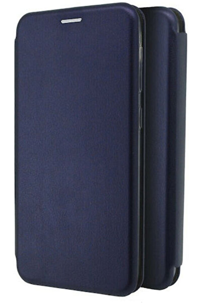 Other Ancus Magnetic Curve Book Synthetic Leather Dark Blue (Poco F3 / Mi 11i...