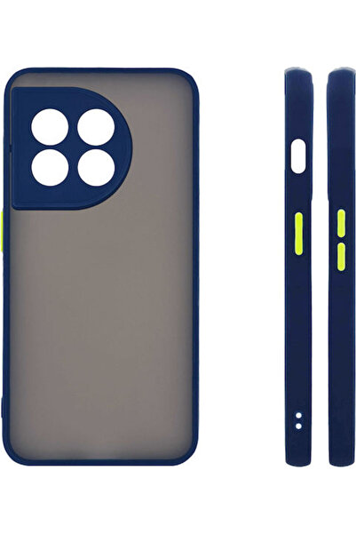 Other Sonique Color Button Bumper Silicone / Plastic Blue (OnePlus 11)