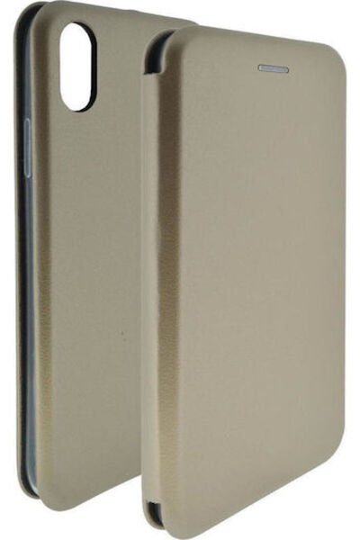 Other Ancus Magnetic Curve Book Συνθετικό Δέρμα Χρυσό (iPhone XR) Κωδικός: 23330