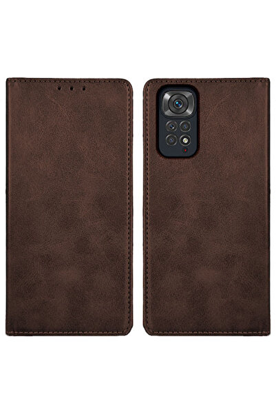Other Sonique Vintage Wallet Synthetic Leather Brown (Redmi Note 11 / 11S 4G)