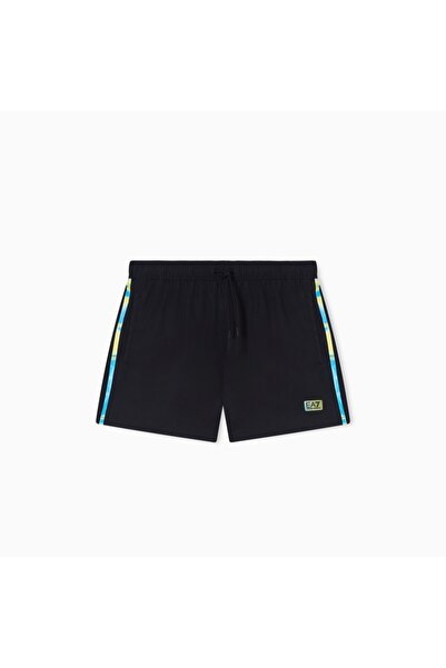 EA7 Sort de baie WATER SPORT BW M LENTICULAR BOXER Barbati