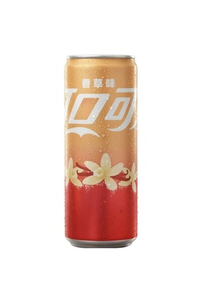 Coca-Cola Vanilla Asia, 330 ml – Băutură răcoritoare cu aromă de vanilie, edi...
