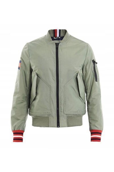 Tommy Hilfiger ΑΝΔΡΙΚΟ BOMBER MW0MW06892_393 ΠΡΑΣΙΝΟ - S