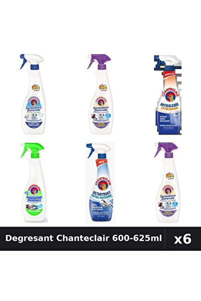 Chanteclair Set 6 Degresant Universal 600-625ml - Bicarbonat, Lamaie, Lavanda...