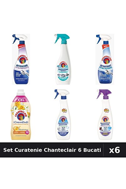 Chanteclair Set 6 Degresant și Balsam 600-625ml - Curatenie Universală, Parfu...