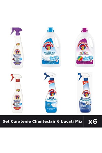 Chanteclair Set 6 Detergent și Degresant - Bicarbonat, Color, Marsilia, Mosc ...