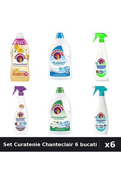 Chanteclair Set 6 Curatenie - Detergent, Balsam, Degresant 1575-1800-600ml