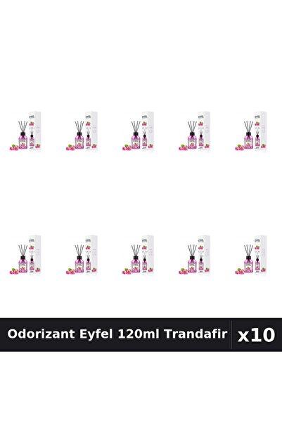 Eyfel Set 10 Odorizante Camera cu Betisoare - Aroma Trandafir, Parfum Intens ...