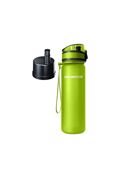 Beta Shoes Μπουκάλι Νερού με Φίλτρο Aquaphor City Bottle 500ml (Green) [κωδ.584]