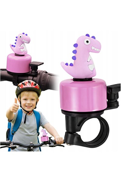 Gearox Copii roz Dinosaur Bike Bell pentru Scooter