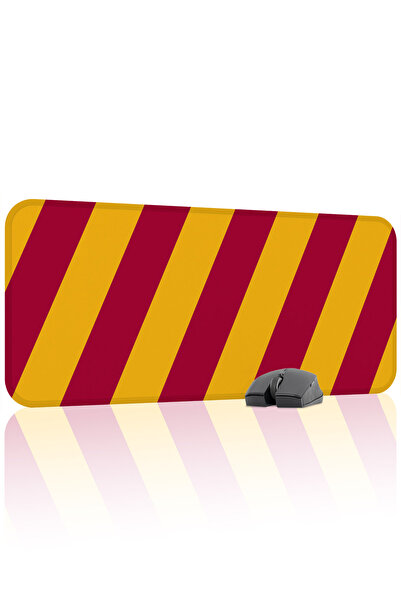 mousepad bastir Yellow Red 70X30 XL Fan Gaming Player Mouse Pad Non-Slip Base...