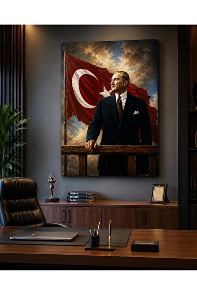 tuvalcim ATATÜRK KANVAS TABLO