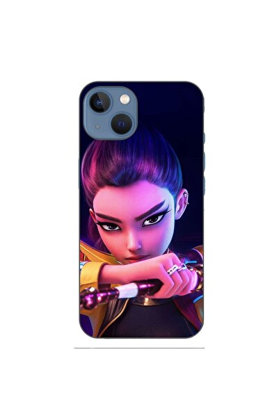 OEM Husa compatibila cu Apple iPhone 13 Silicon Gel Tpu Model KPop Demon Hunt...