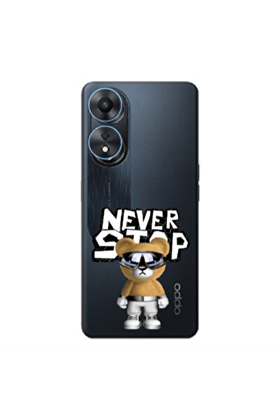 Other Oppo A 98 Never stop Transparent Silicone TPU Θήκη