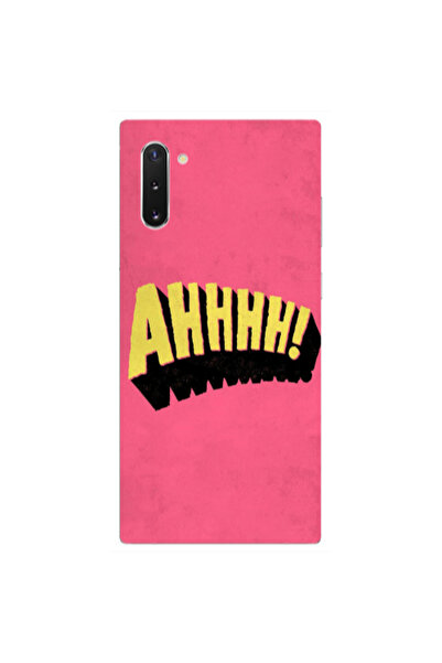 Other Samsung Note 10 Plus Ahhhh Transparent Silicone TPU Θήκη