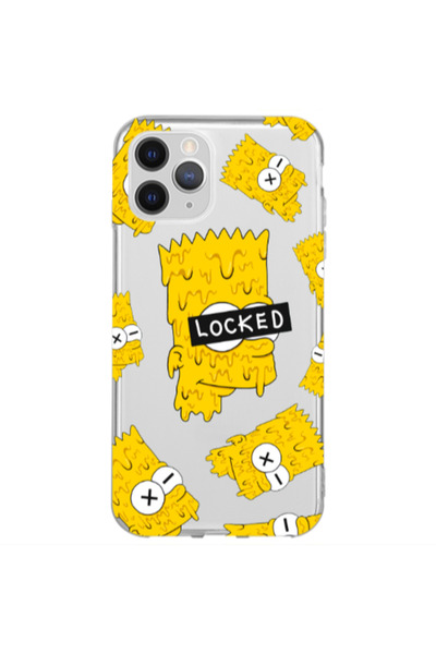 Other Apple iPhone 13 Pro Bart Simpson Transparent Silicone TPU Θήκη