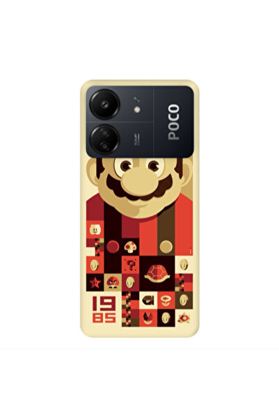 Other Xiaomi Poco C65 Super mario Transparent Silicone TPU Θήκη