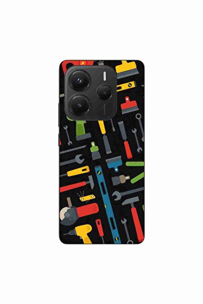 OEM Husa compatibila cu Xiaomi Redmi Note 14 5G Silicon Gel Tpu Model Unelte ...