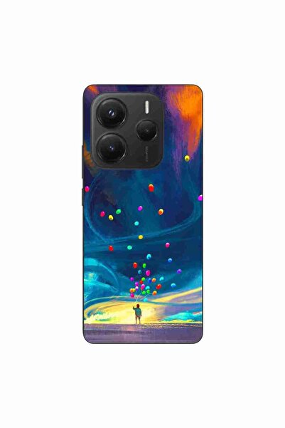 OEM Husa compatibila cu Xiaomi Redmi Note 14 5G Silicon Gel Tpu Model Baloane...