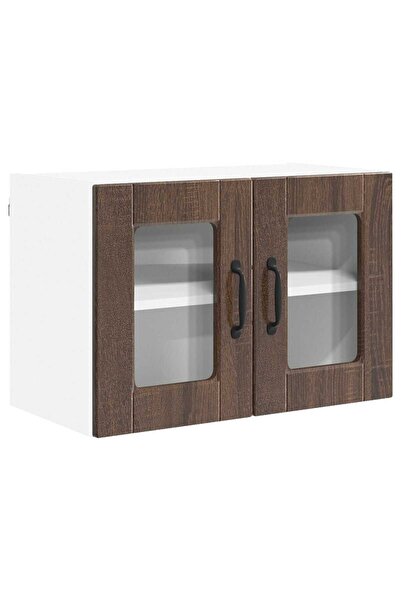 vidaxl Kitchen cabinet Dark oak 60 x 31 x 40 cm Composite wood