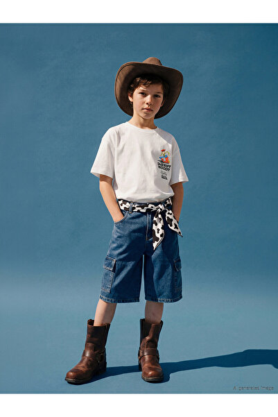 LC Waikiki Crew Neck Toy Story Printed Boys' T-Shirt