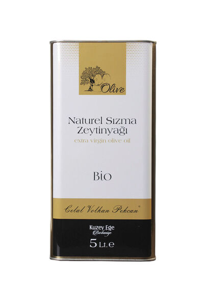 celal volkan pekcan Bio Soğuk Sıkım Naturel Sızma Zeytinyağı 5 lt