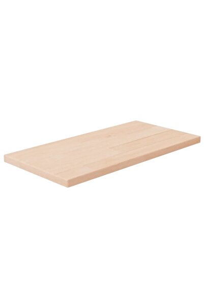 vidaxl Poliță, 40x20x1,5 cm, lemn masiv de stejar netratat