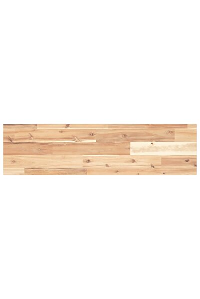 vidaxl Raft suspendat, 80x20x2 cm, lemn masiv de acacia netratat
