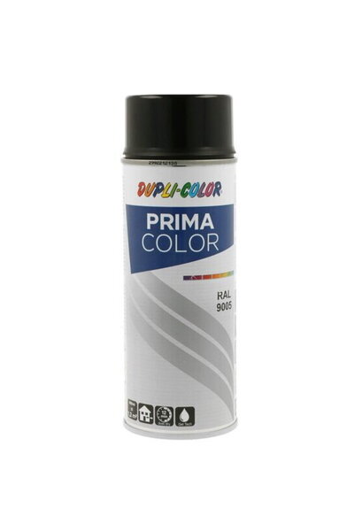 Dupli-Color Vopsea spray acrilica PRIMA COLOR RAL9005 negru lucios, 400ml