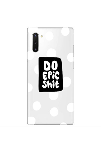 Other Samsung Note 10 Plus Do Epic Shit Transparent Silicone TPU Θήκη