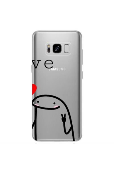 Other Samsung S8 Plus Love 2 Transparent Silicone TPU Θήκη