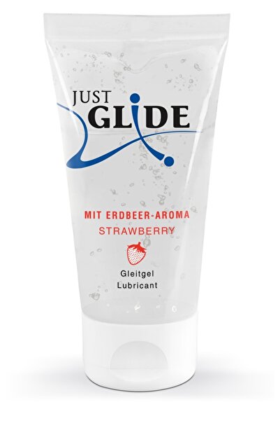 Just Glide Лубрикант на водна основа 50 мл – с вкус на ягода