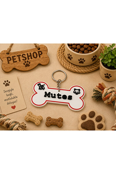 mutes 3D Bone Keychain Pack of 10-620