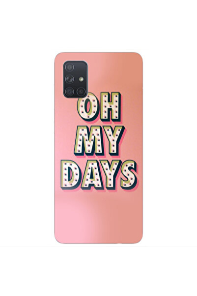 Other Samsung A71 Oh my days Transparent Silicone TPU Θήκη