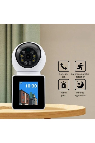 ELITECOMMERCEMARKET Camera de Supraveghere WiFi cu Apel Video pentru Interior