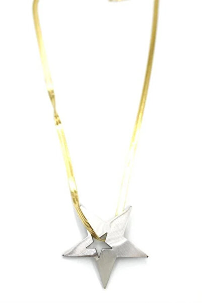 Marsilyan Nvdn- Ieg - Star Necklace - Silver Iegrs-Nvdn1
