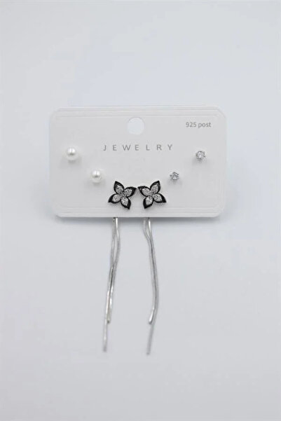 Marsilyan Nvdn- Ieg - Multiple Set Earrings - Silver Iegrs-Nvdn1
