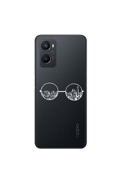 Other Oppo A 96 Sunglasses Transparent Silicone TPU Θήκη