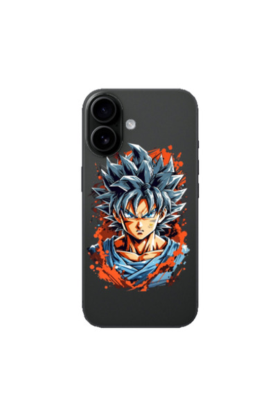 Other Apple Iphone 16 plus Anime Goku Transparent Silicone TPU Θήκη