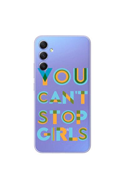 Other Samsung A16 You Cant Stop Girls Transparent Silicone TPU Θήκη