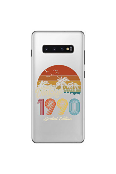 Other Samsung S10 Plus Vintage Transparent Silicone TPU Θήκη