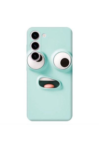 Other Samsung S23 Strange face Transparent Silicone TPU Θήκη