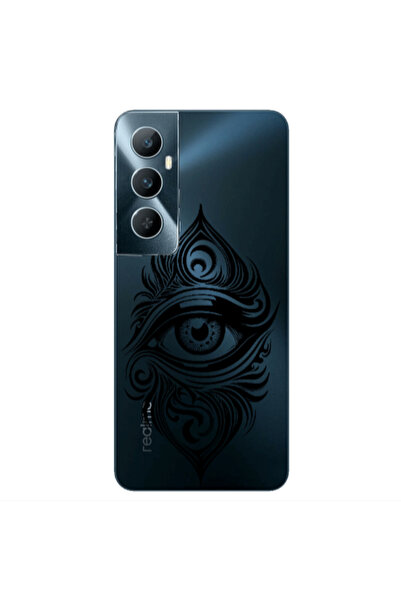 Other Realme C65 Eye patterned drawing Transparent Silicone TPU Θήκη