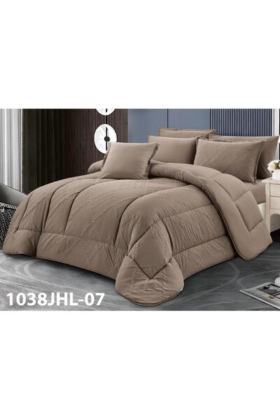 Barigo Simple 100% Cotton Embroidered 4-Piece Bedspread