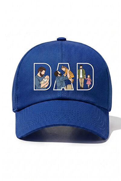 l'eivor Dad- Dad & Daughter Very Special Design Printed Cotton Hat