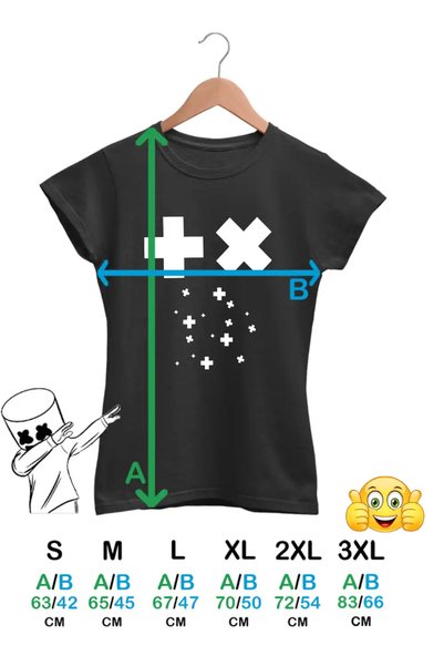 OEM Tricou Femei Martin Garrix Plus Symbol