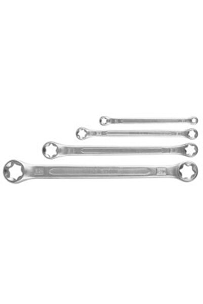 yato Set chei inelare Torx, E6-E24, 4 piese, CrV 6150, satinate